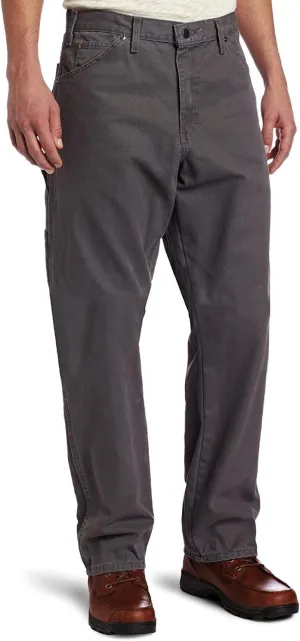 Dickies Men’s Relaxed Fit Sanded Duck Carpenter Jean