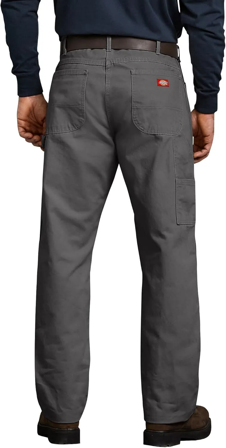 Dickies Men's Relaxed Fit Straight-Leg Duck Carpenter Jean