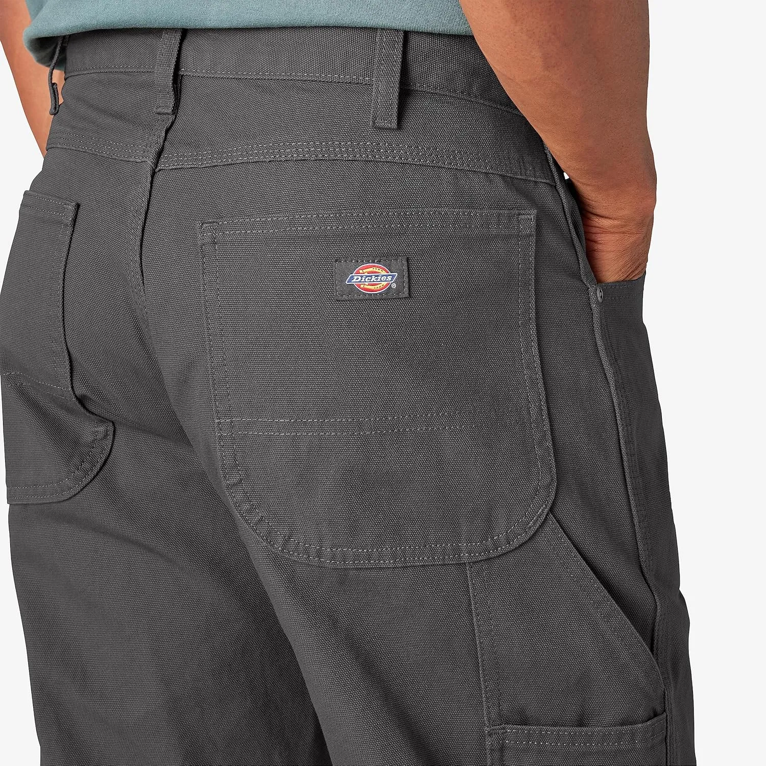 Dickies Men's Relaxed Fit Straight-Leg Duck Carpenter Jean