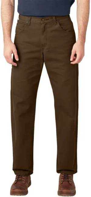 Dickies Men's Relaxed Fit Straight-Leg Duck Carpenter Jean
