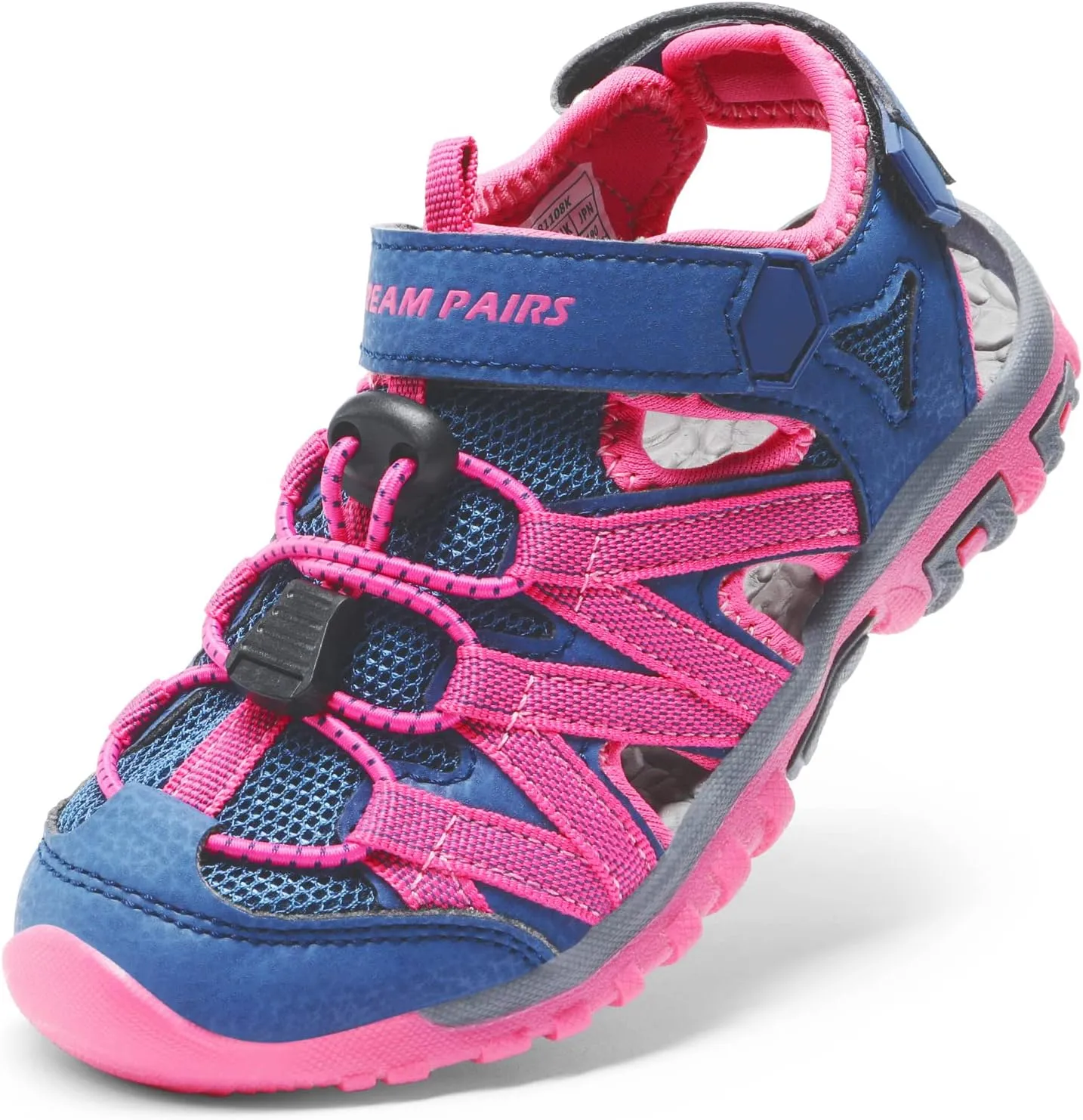 DREAM PAIRS Boys Girls Closed-Toe Outdoor Summer Sport Sandals for Little/Big Kid