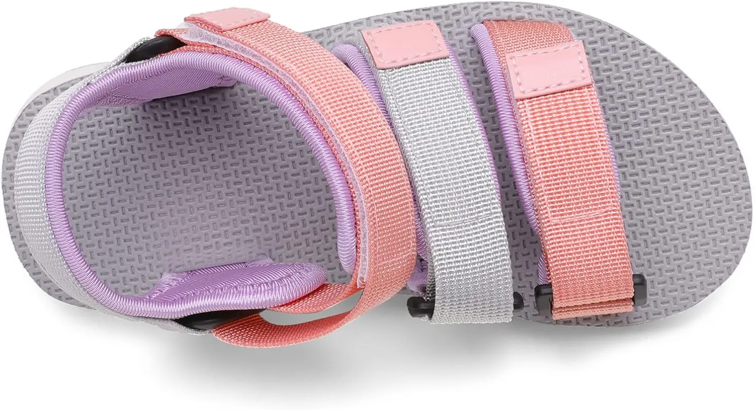 DREAM PAIRS Boys Girls Sandals Open-Toe Adjustable Straps Summer Outdoor Sport Sandals