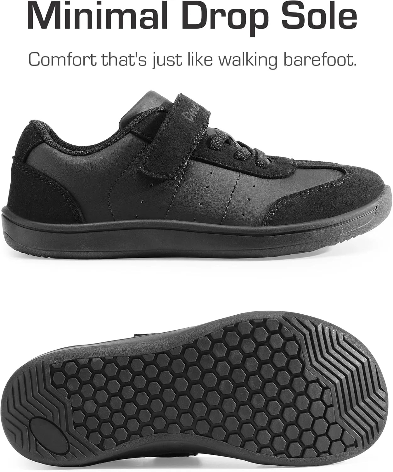 DREAM PAIRS Boys Girls Shoes Kids Barefoot Casual Walking Lightweight Running Athletic Sneakers Little Kid Big Kid