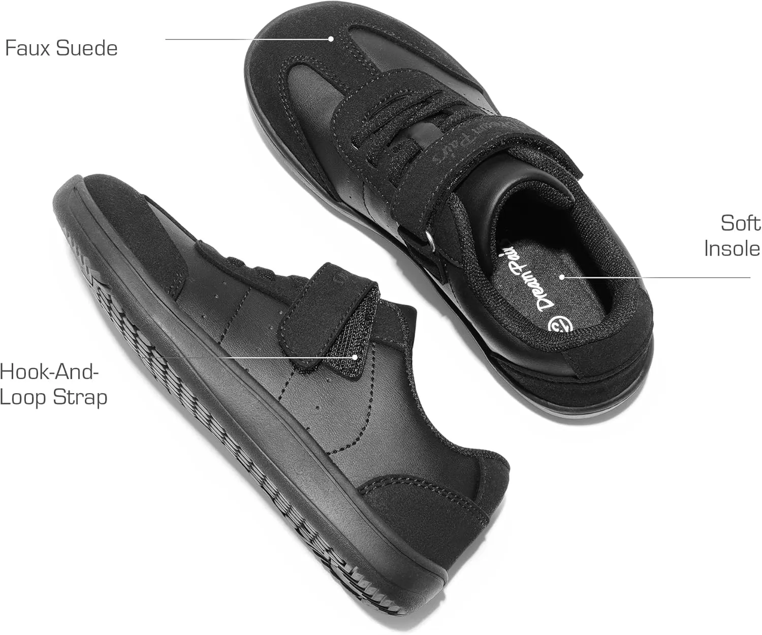 DREAM PAIRS Boys Girls Shoes Kids Barefoot Casual Walking Lightweight Running Athletic Sneakers Little Kid Big Kid
