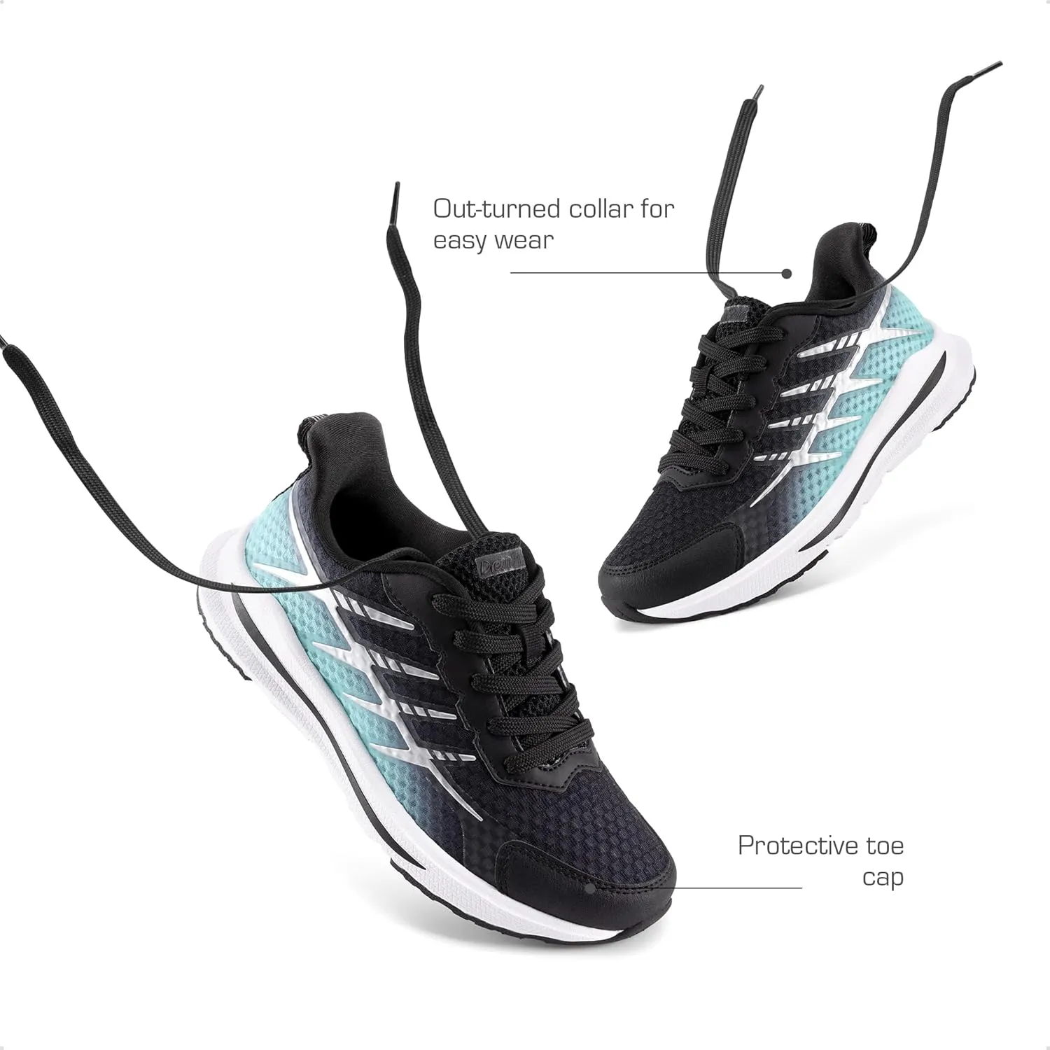 DREAM PAIRS Boys Girls Shoes Kids Tennis Athletic Running Footwear Lace Up Walking DuraPlay Breathable Lightweight Sneakers for Little/Big Kid