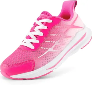 DREAM PAIRS Boys Girls Shoes Kids Tennis Athletic Running Footwear Lace Up Walking DuraPlay Breathable Lightweight Sneakers for Little/Big Kid