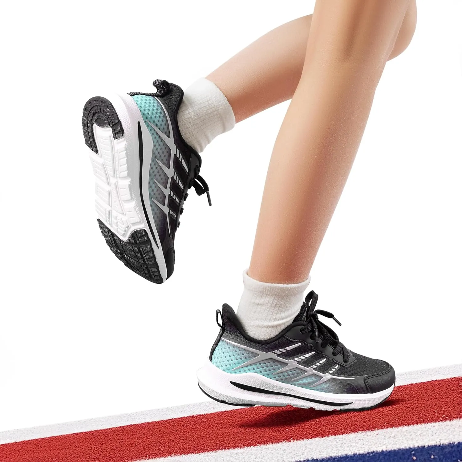 DREAM PAIRS Boys Girls Shoes Kids Tennis Athletic Running Footwear Lace Up Walking DuraPlay Breathable Lightweight Sneakers for Little/Big Kid