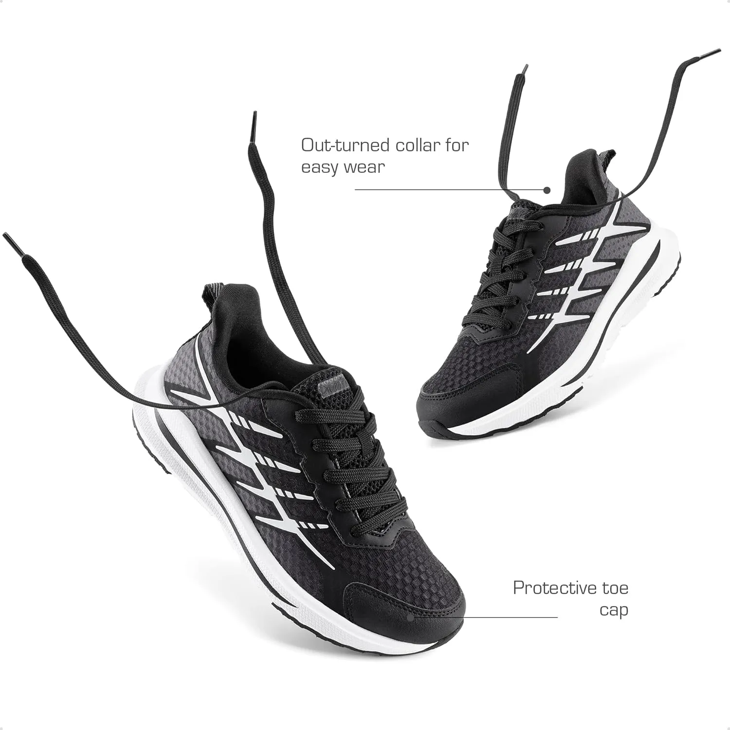 DREAM PAIRS Boys Girls Shoes Kids Tennis Athletic Running Footwear Lace Up Walking DuraPlay Breathable Lightweight Sneakers for Little/Big Kid