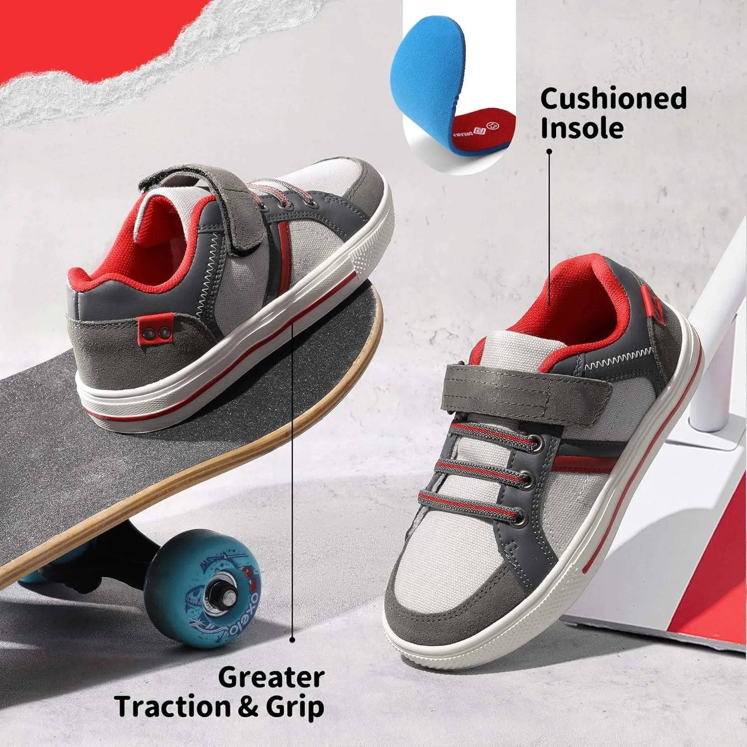 DREAM PAIRS Kid Sneakers Girls Boys School Loafers Shoes LilLegends TimberTot