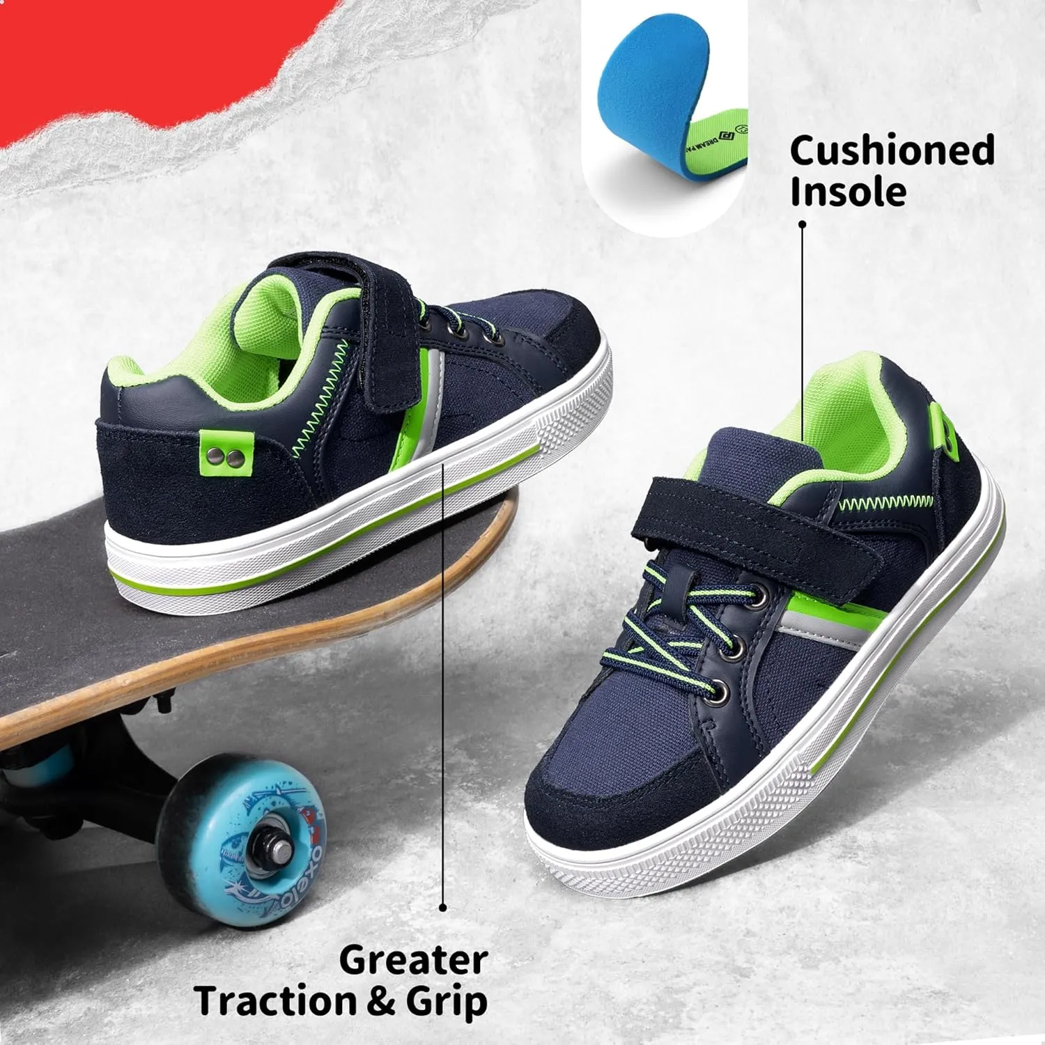 DREAM PAIRS Kid Sneakers Girls Boys School Loafers Shoes LilLegends TimberTot