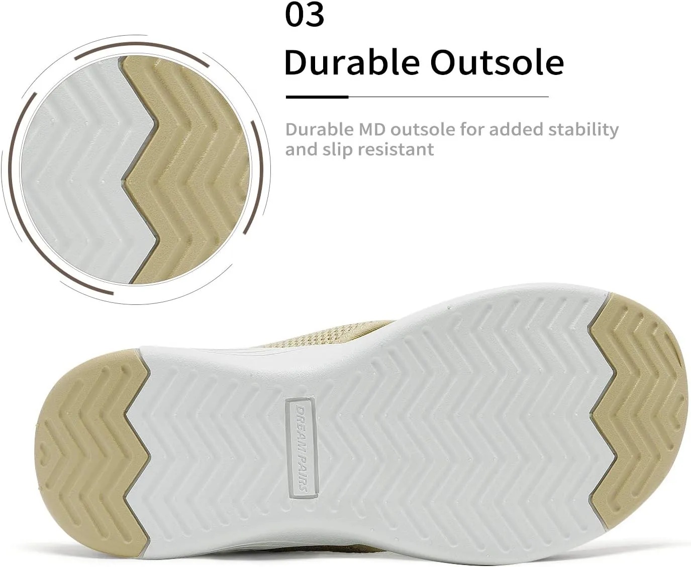 DREAM PAIRS Women's Arch Support Soft Cushion Flip Flops Thong Sandals