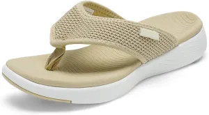 DREAM PAIRS Women's Arch Support Soft Cushion Flip Flops Thong Sandals
