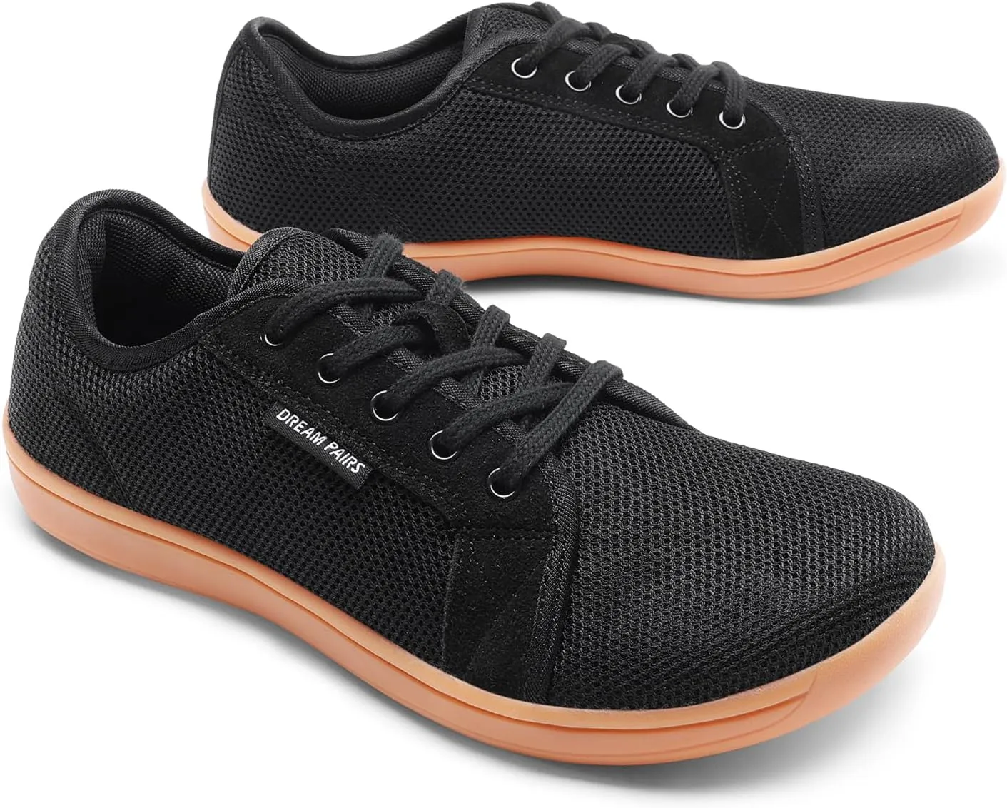 DREAM PAIRS Women's Barefoot Walking Wide Toe Box Zero Drop Minimalist Sneakers Non Slip Breathable Comfortable Lightweight Walking Shoes