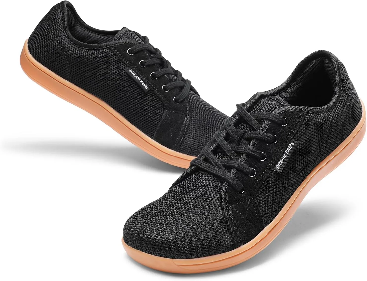 DREAM PAIRS Women's Barefoot Walking Wide Toe Box Zero Drop Minimalist Sneakers Non Slip Breathable Comfortable Lightweight Walking Shoes