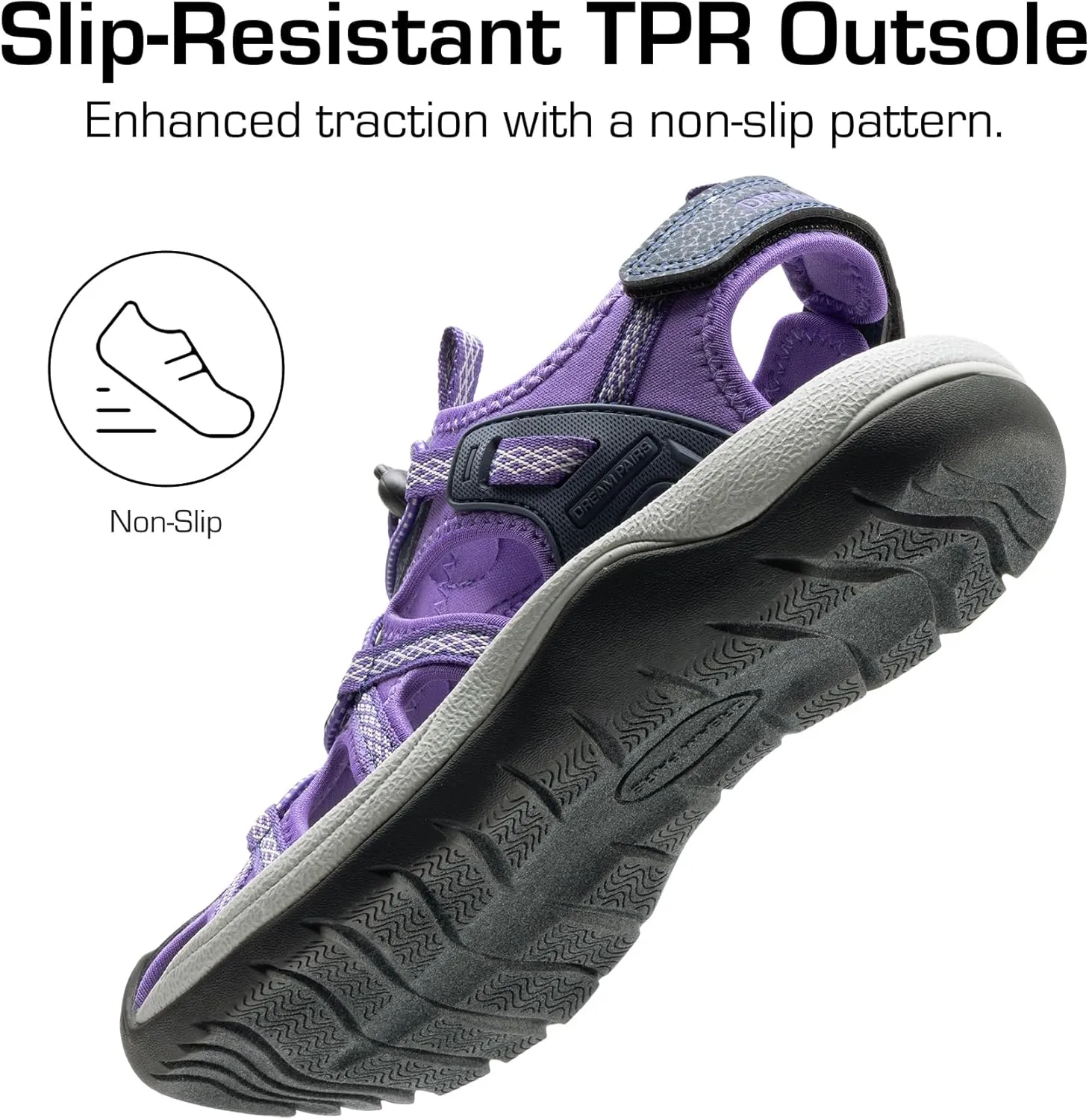 DREAM PAIRS Women's Hiking Sandals Adventurous Summer Sports Shoes Outdoor