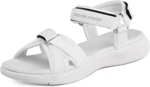 DREAM PAIRS Women's Sport Athletic Sandals Outdoor Hiking Sandals