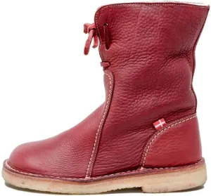 Duckfeet Arhus Unisex Wool-Lined Pebbled Leather Boot -