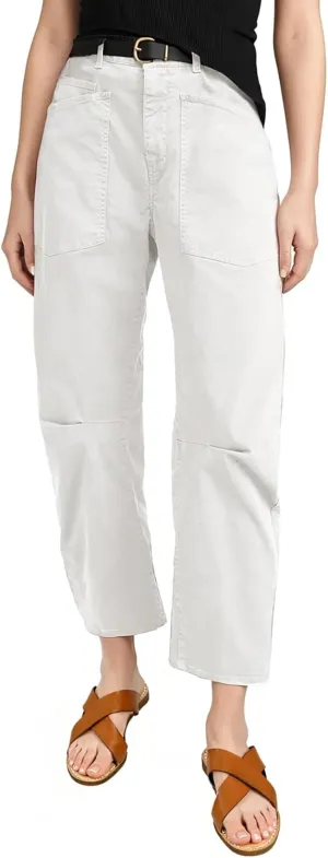EVALESS Womens Baggy Barrel Jeans High Waisted Wide Leg Boyfriend Denim Ankle Pants