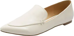 FEVERSOLE Women's Loafer Flat Pointed Fashion Slip On Comfort Driving Office Shoes