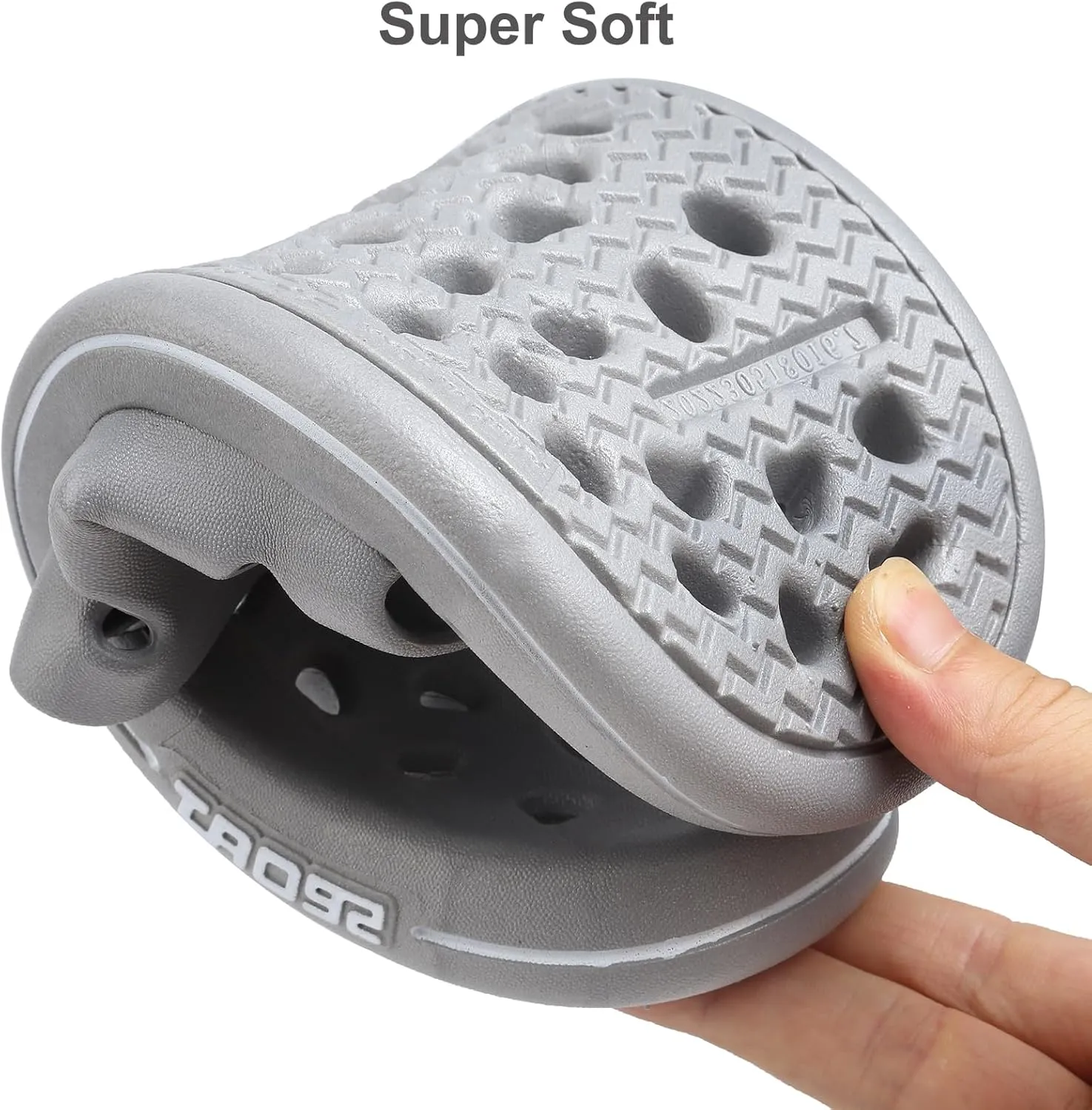 FINLEEO Shower Sandals with Drainage Holes - Quick Drying Bathroom & Gym Slippers for Men and Women