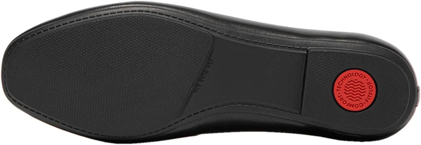 FitFlop Women's Delicato Stud-and-Eyelet Soft Leather Loafers