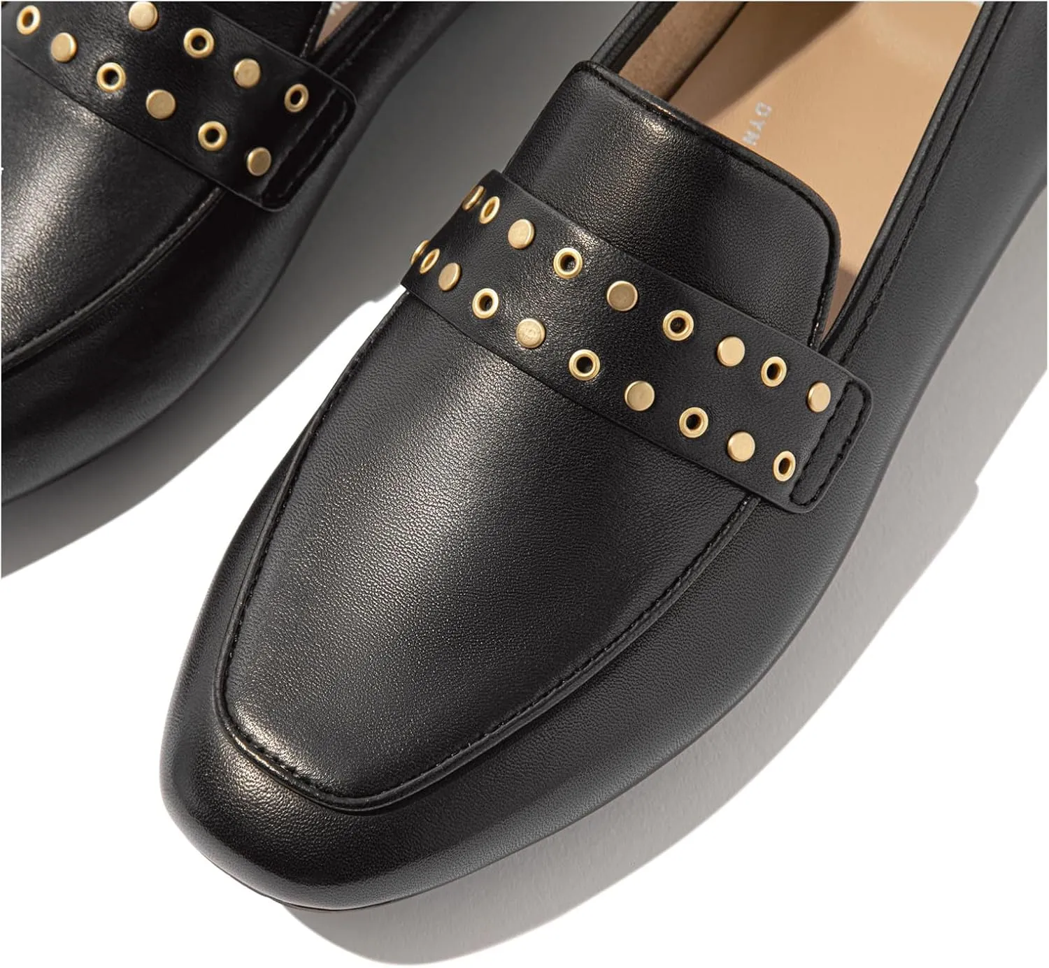 FitFlop Women's Delicato Stud-and-Eyelet Soft Leather Loafers
