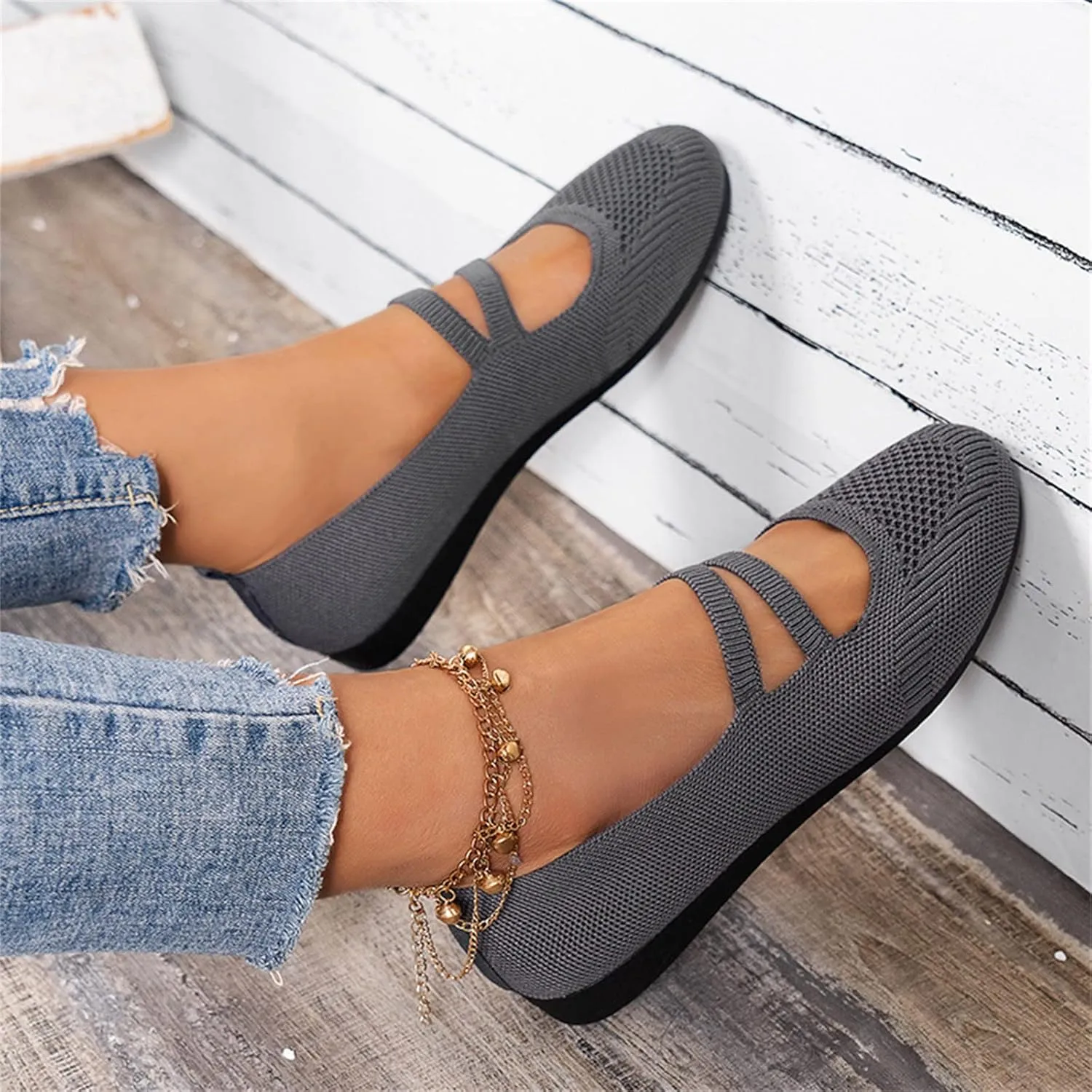 Flats for Women Dressy Ballet Loafer Slip On Business Shoes Comfortable Dress Shoes Work Flat Office Shoe