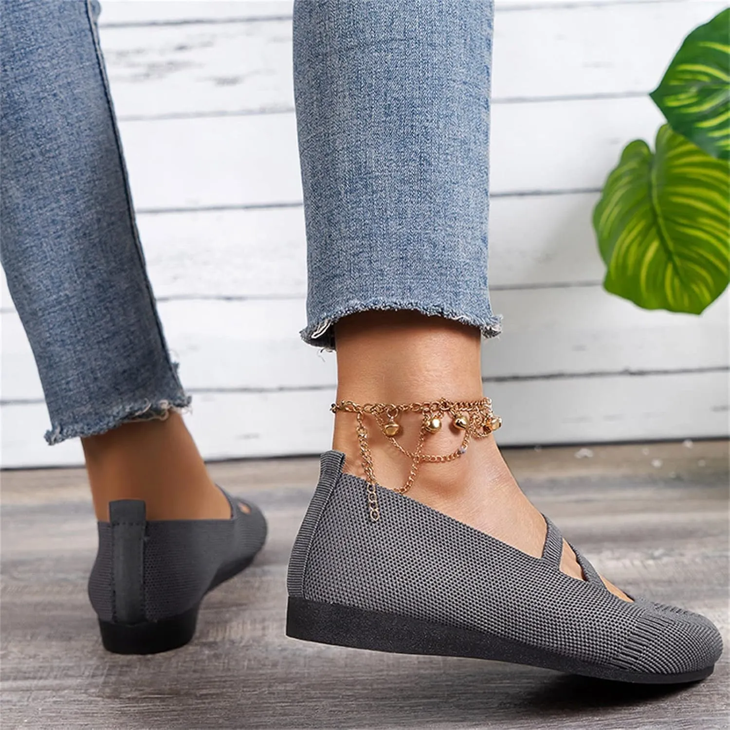 Flats for Women Dressy Ballet Loafer Slip On Business Shoes Comfortable Dress Shoes Work Flat Office Shoe