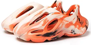 Foam Runner Shoes,Unisex Foam Runner Sneakers Pillow Cloud Sandals Slides, Fashion Anti Slip Quick-Drying Summer Beach Shoes