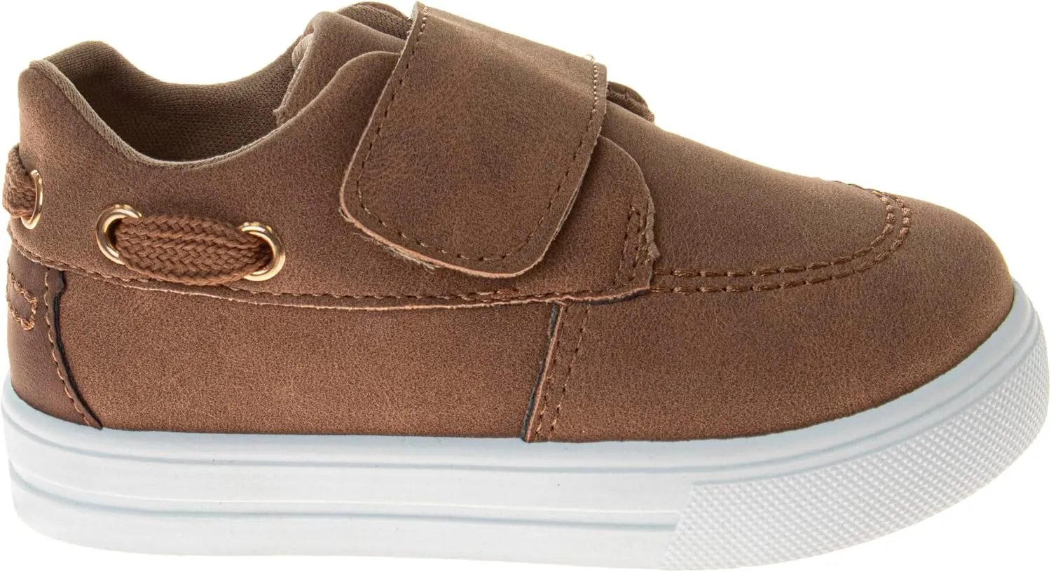French Toast Boy Sneakers Laceless - Toddlers Athletic Casual Kids Canvas Shoes