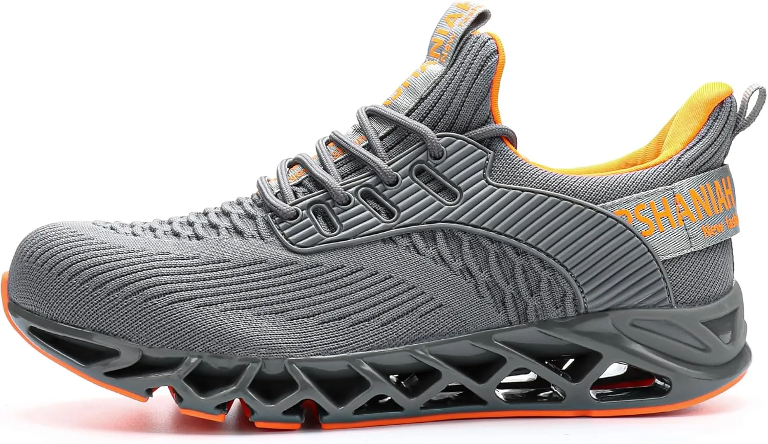 FRSHANIAH Women's Steel Toe Shoes Safety Work Sneakers