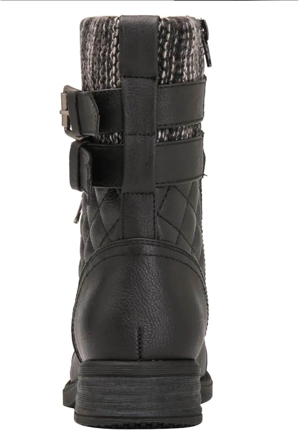 GLOBALWIN 1903 Women's Fashion Low Heels Lace Up Ankle Boots Combat Boots For Women