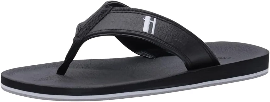 Harssidanzar Mens Flip-Flops,Classical Thong Footbed Sandals Lightweight Quick-dry waterproof Summer Beach Sandals KM230US