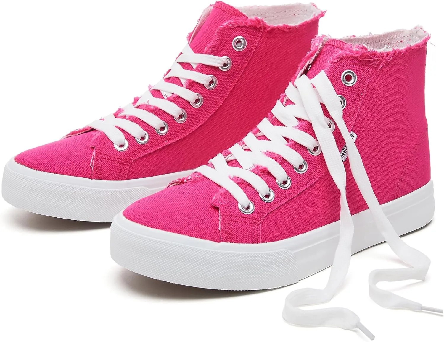 hash bubbie Unisex Canvas High top Sneakers Women's Classic Fashion High Tops Canvas Shoes Casual Tennis Shoes for Men