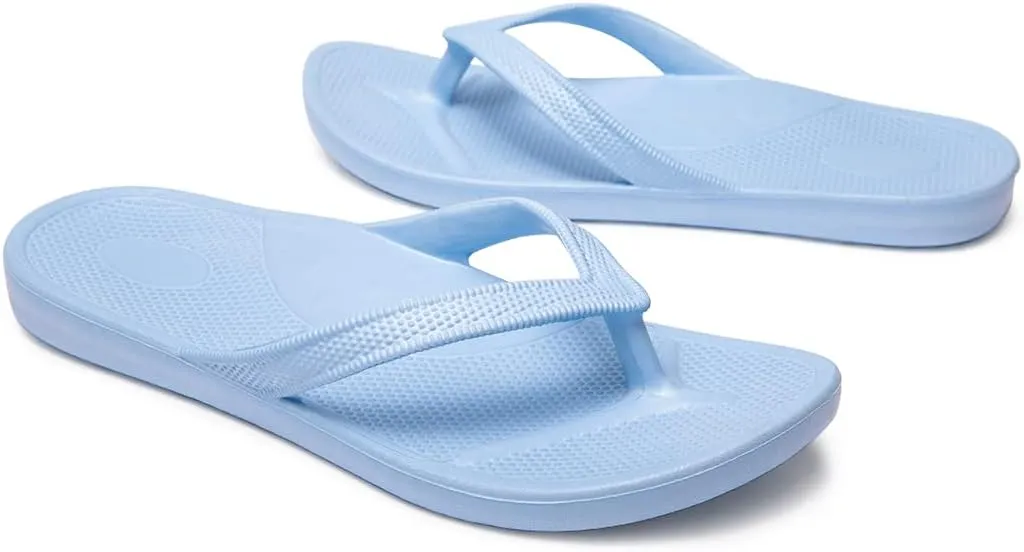 Huayuanwell Women's Flip Flops Thong Sandals Shower Slippers Beach Pool Bathroom Slides Sandals