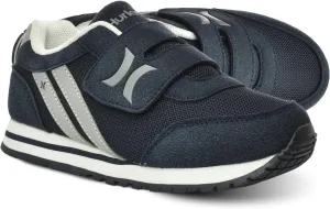 Hurley Kid's Knox Walking Sneakers - Kid's Runner Shoes with Hook & Loop Closure for Easy Wear, Lightweight Running & Walking Shoes for Boys & Girls, Toddler Kid's Sneaker Shoes