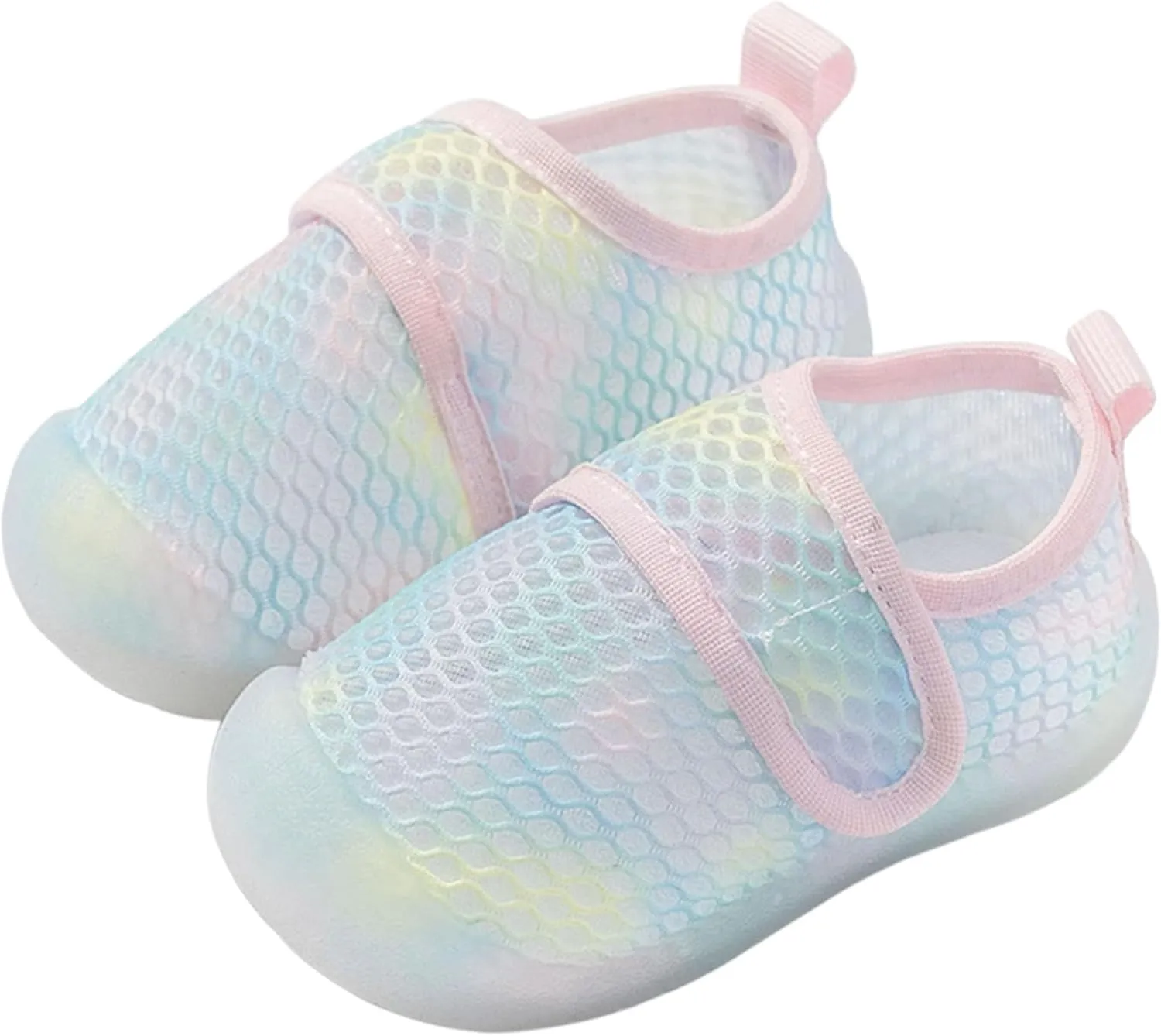 ihuan Baby Toddler Water Shoes Sandals Infant Boys Girls Kids Swim Beach Pool Wide Toe Barefoot Quick Dry Non-Slip Breathable for Summer Surf River