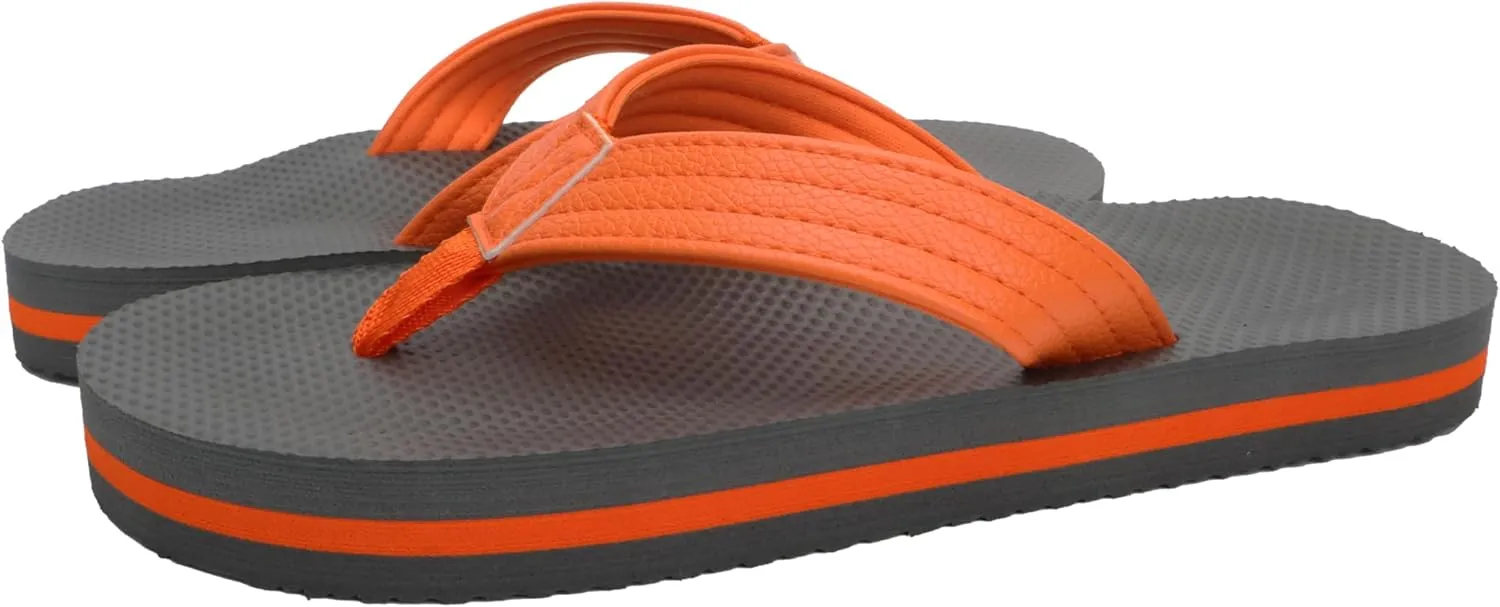 INMINPIN Kids Boys Girls Flip Flops Comfort Quick-Dry Beach Pool Aqua Thong Sandals(Little Kid/Big Kid)