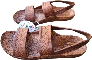 J-Slips New Adventure Sandals for Women and Men with Straps - Comfortable Jesus Jandals for Beach, Summer, and Shower - Waterproof Hawaiian Slides with Arch Support