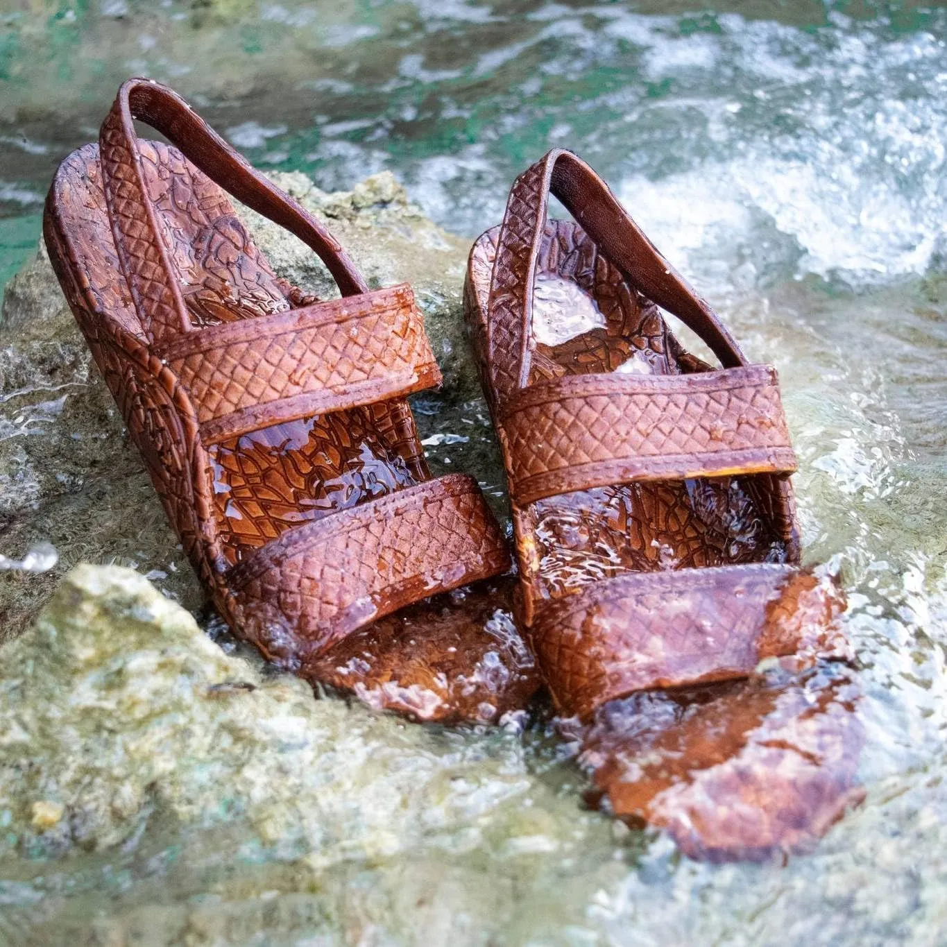 J-Slips New Adventure Sandals for Women and Men with Straps - Comfortable Jesus Jandals for Beach, Summer, and Shower - Waterproof Hawaiian Slides with Arch Support