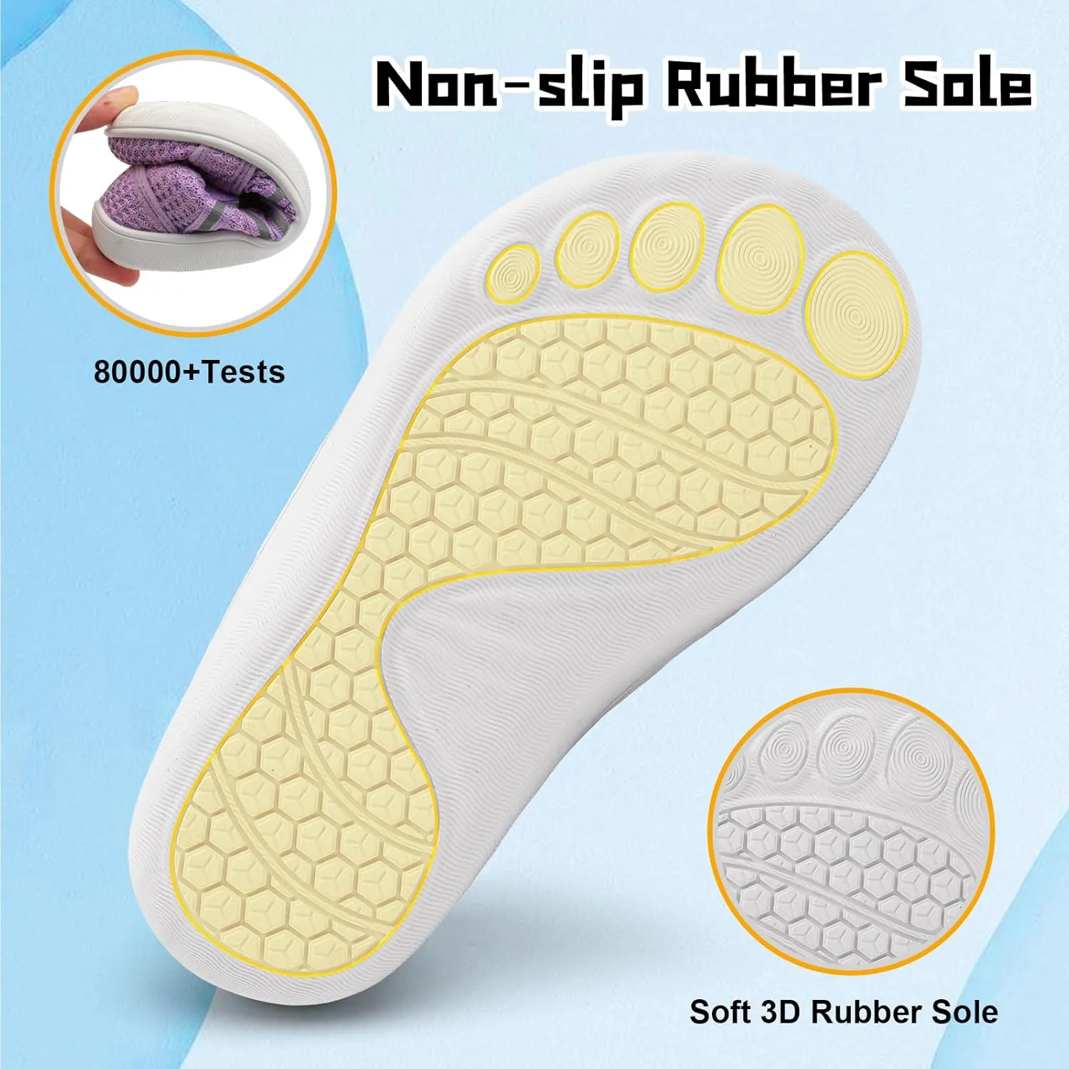 JOINFREE Toddler Shoes Boys Girls Wide Barefoot Shoes Little Kids Minimalist Sneakers Zero Drop Casual Walking Shoes Breathable Tennis Shoes Indoor Outdoor