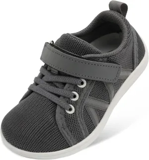 JOINFREE Toddler Shoes Boys Girls Wide Barefoot Shoes Little Kids Minimalist Sneakers Zero Drop Casual Walking Shoes Breathable Tennis Shoes Indoor Outdoor