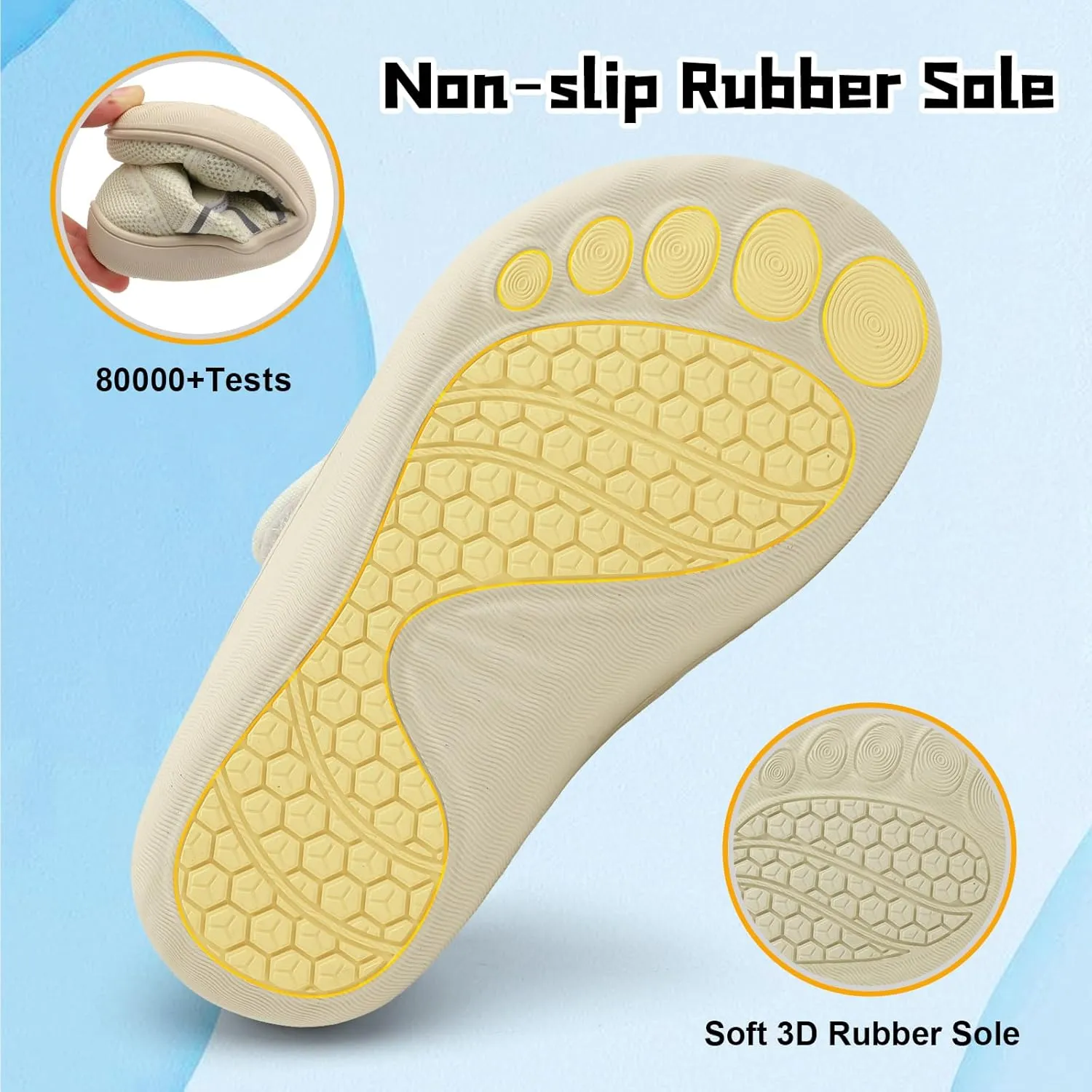 JOINFREE Toddler Shoes Boys Girls Wide Barefoot Shoes Little Kids Minimalist Sneakers Zero Drop Casual Walking Shoes Breathable Tennis Shoes Indoor Outdoor