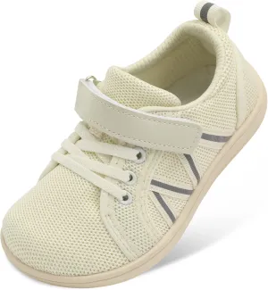 JOINFREE Toddler Shoes Boys Girls Wide Barefoot Shoes Little Kids Minimalist Sneakers Zero Drop Casual Walking Shoes Breathable Tennis Shoes Indoor Outdoor