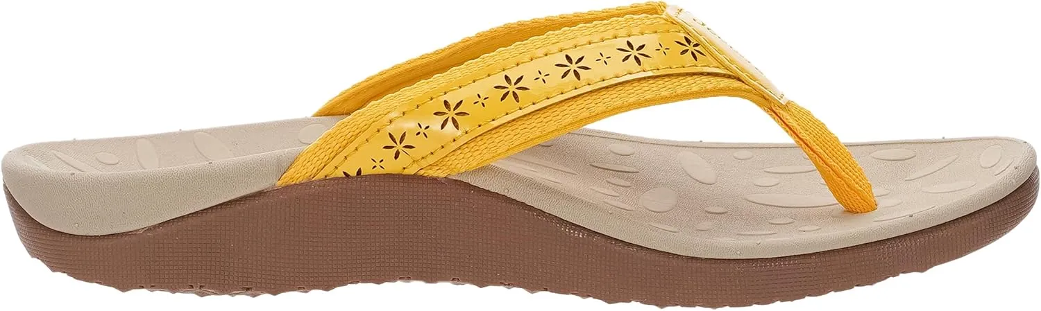 Joomra Women's Flip Flops Arch Support Orthotic Toe Post Thong Sandals