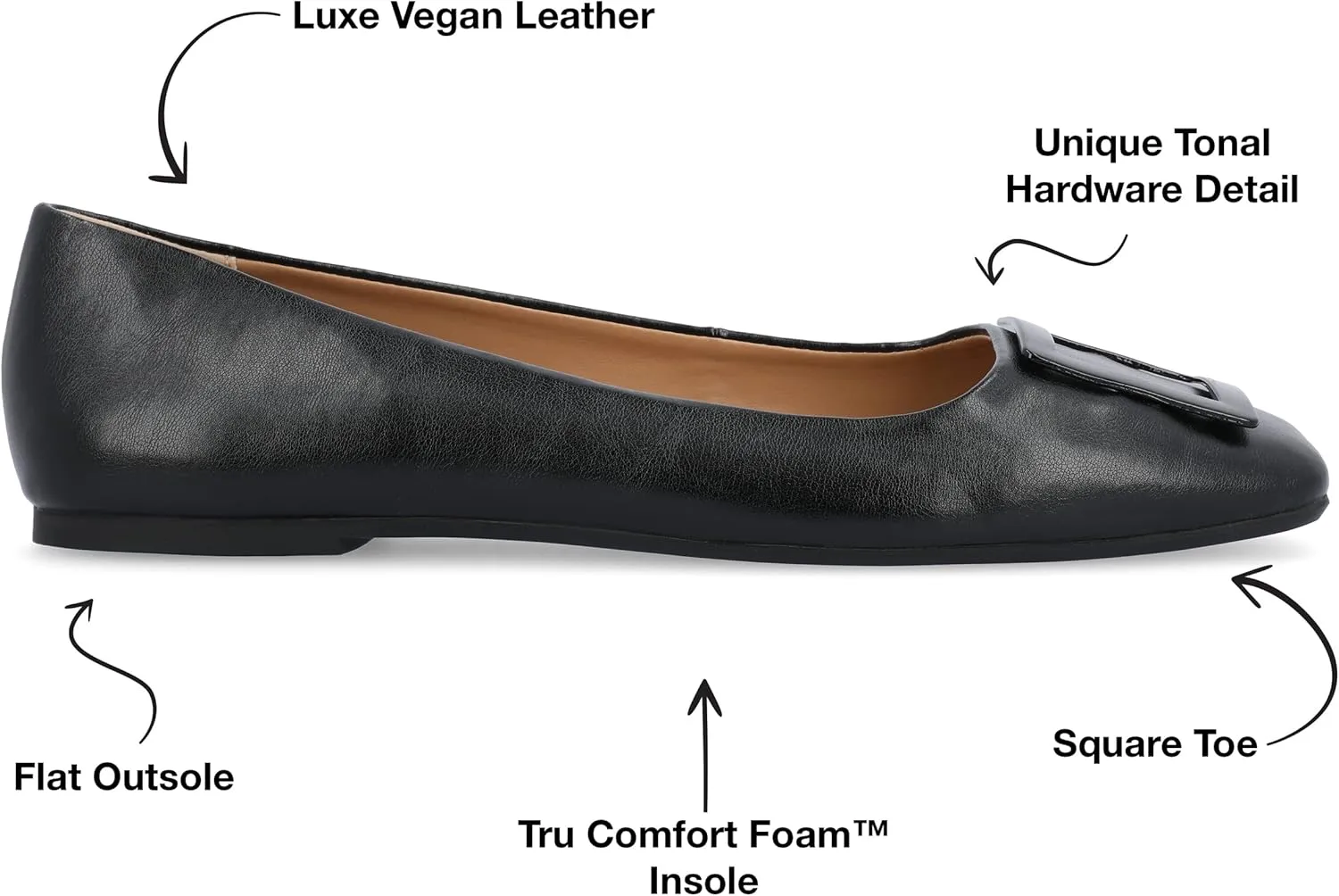Journee Collection Women's Zimia Ballet Flat