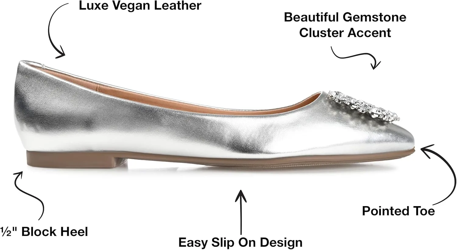 Journee Women's Renzo Dress Flats