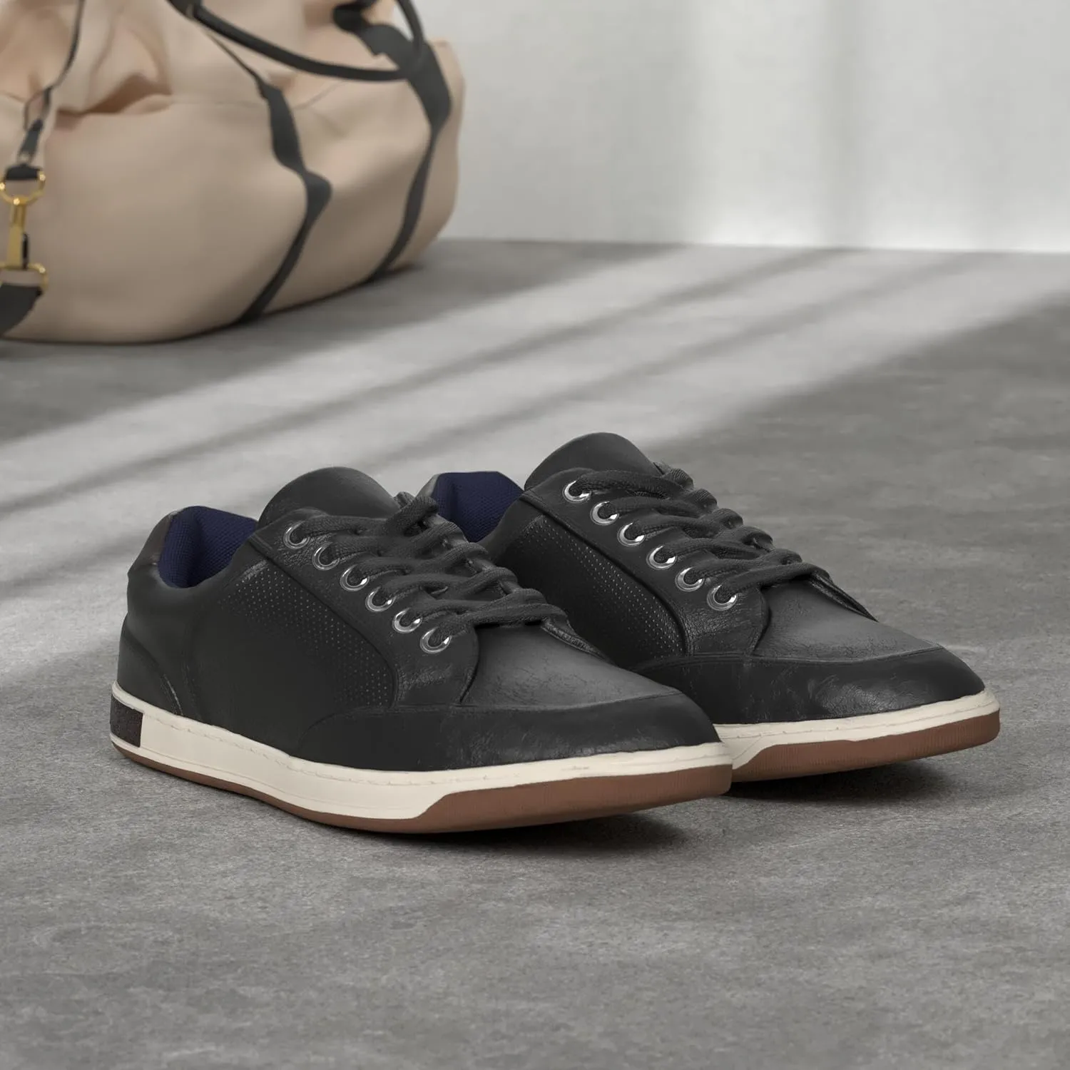 Jousen Men's Fashion Sneakers Retro Simple Casual Shoes for Men