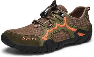 JOYVIP Men's Quick-Drying Swimming Aqua Beach Shoes Lightweight Mesh Hiking Sneakers