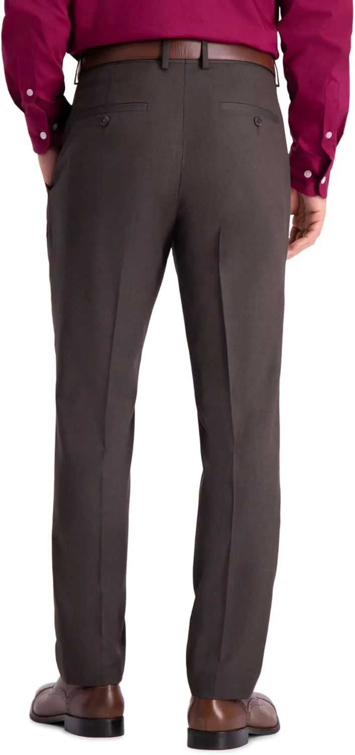 Kenneth Cole REACTION Men's Stretch Weave Slim Fit Dress Pant